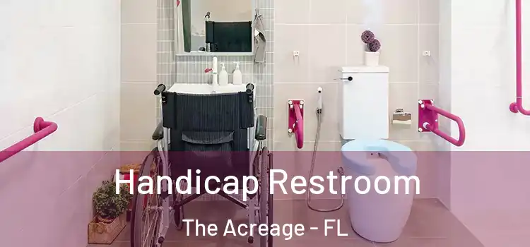 Handicap Restroom The Acreage - FL